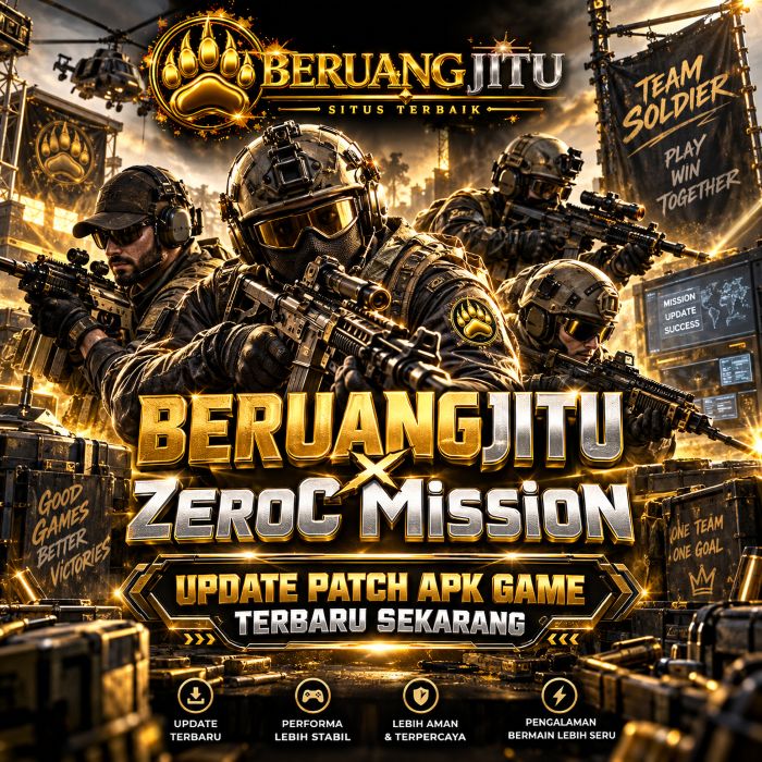 BERUANGJITU > ZeroC Mission Game Update Patch Apk Terbaru Kini Makin Joss!